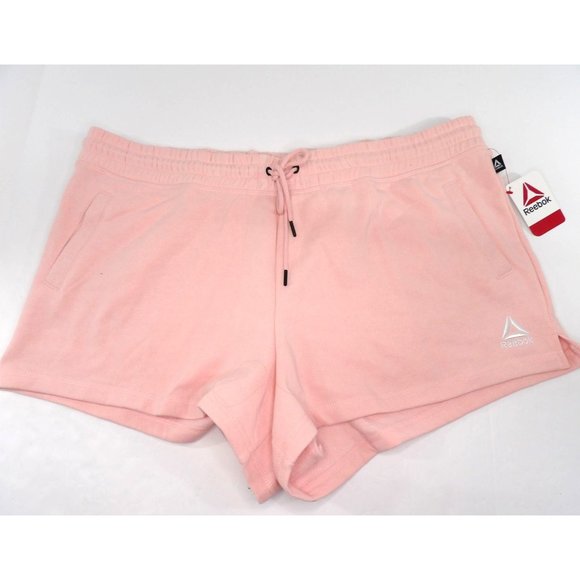 Reebok Pants - Women's Reebok Pink Cotton/Poly. Shorts XXXL NWT